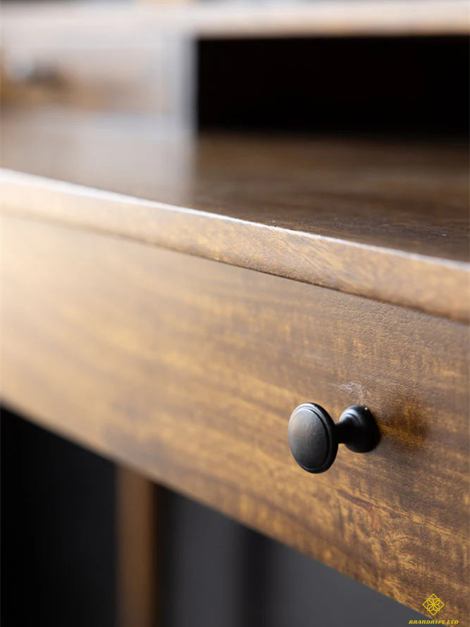 FIDA wooden three-drawer desk